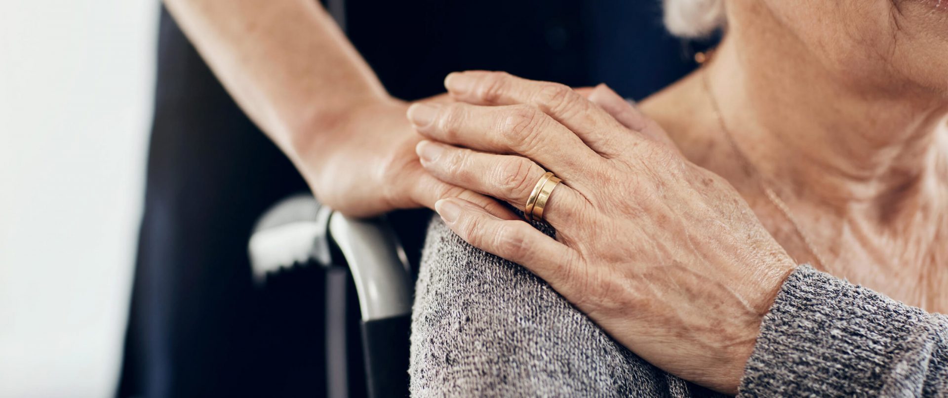 nurse hand with patient